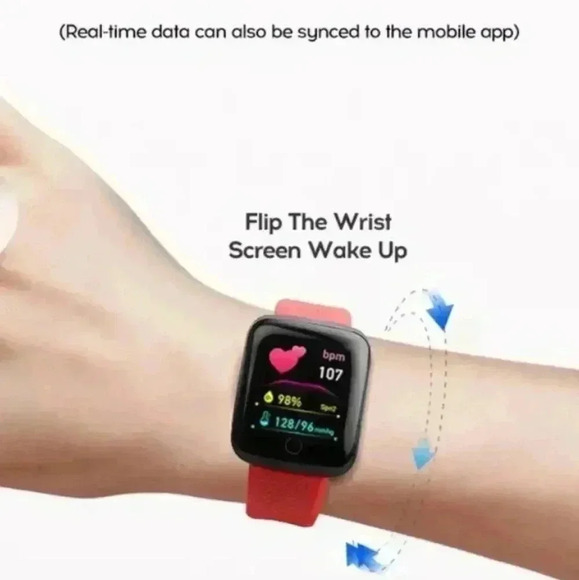 Smart Watch For Men, Blood Pressure Waterproof Heart Rate Monitor Fitness..NWT - Picture 2 of 6